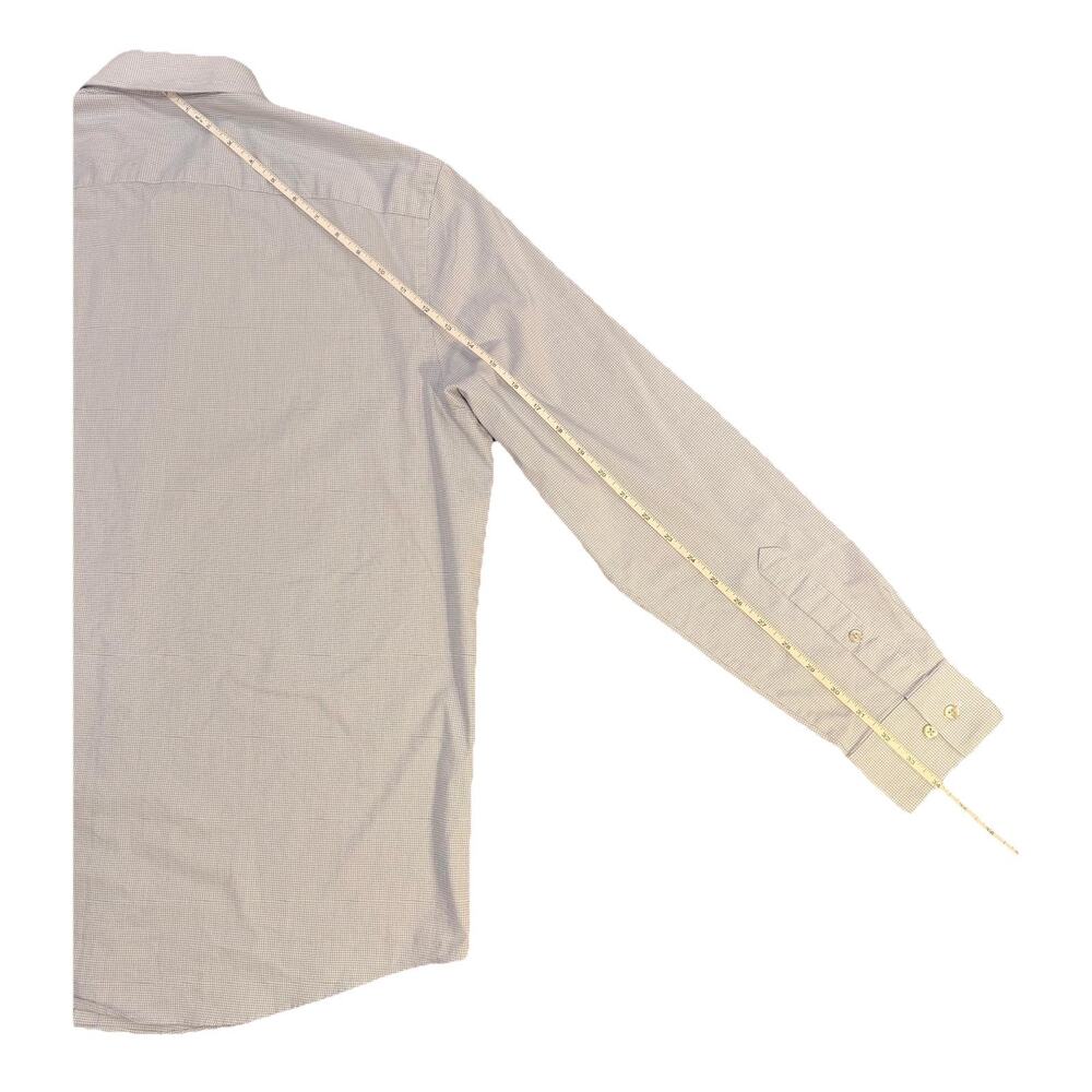 Van Heusen Regular Fit Stretch Dress Shirt Mens Large 16-16.5 Long Sleeves - Picture 3 of 11
